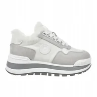 Buty sportowe damskie - Buty damskie Big Star OO274A215 white 39 Eu - miniaturka - grafika 1