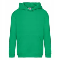 Bluzy dla dziewczynek - Bluza Dziecięca Z Kapturem Hooded Sweat Kelly Green r. 5-6(116) - miniaturka - grafika 1