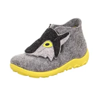 Kapcie damskie - Superfit Happy OCTI Kapcie, szare/żółte 2010, 21 EU szerokie, szaro-żółty 2010, 21 EU Weit - miniaturka - grafika 1