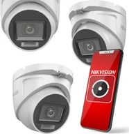 Kamery do monitoringu - HiLook Kamera 4w1 Hilook by Hikvision kopułka 5MP TVICAM-T5M-20DL 2.8mm - miniaturka - grafika 1