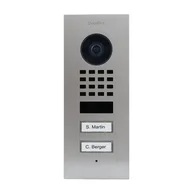 Wideodomofony - DoorBird D1102V wideodomofon Czarny, Stal nierdzewna - miniaturka - grafika 1