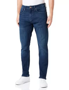 s.Oliver Męskie spodnie jeansowe, Mauro Tapered Leg Blue 32, niebieski, 32W / 32L - Spodenki męskie - miniaturka - grafika 1