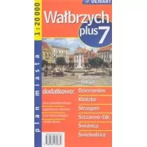 Demart Wałbrzych - plan miasta (skala 1:20 000) - Demart - Atlasy i mapy - miniaturka - grafika 1