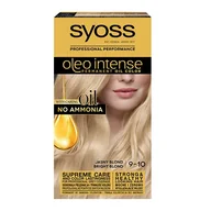 Farby do włosów i szampony koloryzujące - Syoss Oleo Intense 9-10 jasny blond - miniaturka - grafika 1