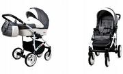 Wózki dziecięce - BabyLux WHITELUX 2w1 5904905104526 - miniaturka - grafika 1