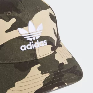 Czapka z daszkiem ADIDAS Camo Baseball Cap OSFM moro - Czapki damskie - miniaturka - grafika 4
