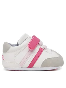 Mayoral Sneakersy 9899 Biały - Buty dla dziewczynek - miniaturka - grafika 1