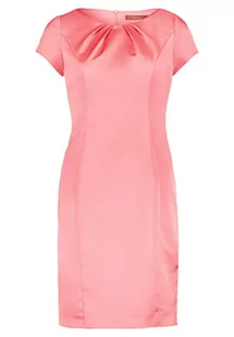 Vera Mont Damska sukienka z krótkim rękawem, Różowa szminka, 38 - Sukienki - miniaturka - grafika 1