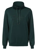 Bluzy damskie - soyaconcept Damska bluza nierozpinana Kobiety Modal zielony nadruk, S - soyaconcept® - miniaturka - grafika 1