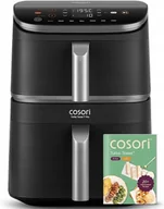 Frytkownice - COSORI Turbo Tower Pro 2 komory 10,8 l Double Stack Airfryer z DualBlaze - miniaturka - grafika 1