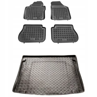 Zestaw dywaniki i mata Volkswagen Caddy III 2004-2015 5 osobowy, bez kraty - Dywaniki samochodowe - miniaturka - grafika 1