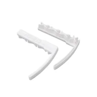 Karnisze - Zakończenie do szyny sufitowej aluminiowej 2 szt. białe Kowalski - miniaturka - grafika 1