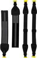 Ochraniacze - POC VPD System Back Carring Straps Pasy mocujące na plecy, uranium black L 2021 Ochraniacze pleców PC703031002LRG1 - miniaturka - grafika 1
