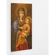 Ikony i obrazy sakralne - Matka Boska z dzieciątkiem Jezus - obraz polycanvas, 50x100 - miniaturka - grafika 1