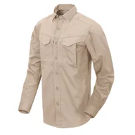 Koszule męskie - Koszula DEFENDER Mk2 long sleeve® - PolyCotton Ripstop - Beżowa - Helikon-Tex - miniaturka - grafika 1
