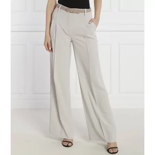 Spodnie damskie - Calvin Klein Spodnie | Regular Fit - grafika 1