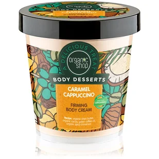 Organic Shop Body Desserts Caramel Cappuccino ujędrniający krem do ciała 450 ml - Balsamy i kremy do ciała - miniaturka - grafika 1