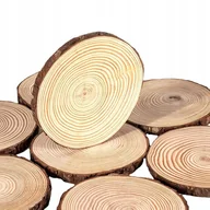 Podkładki na biurko - .DREWNIANA PODKŁADKA 10-12cm XL Ozdoba ŚCIANY STÓŁ - miniaturka - grafika 1