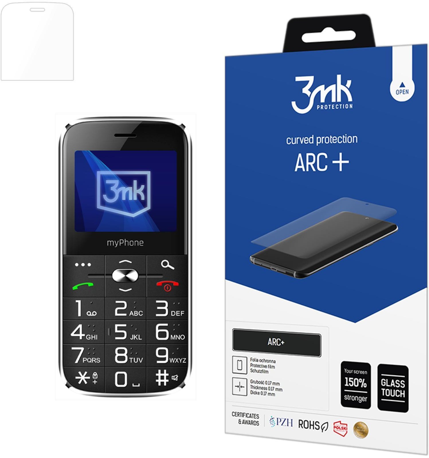 MYPHONE HALO C - 3MK ARC+