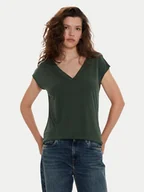 Koszulki i topy damskie - ONLY T-Shirt Free 15287041 Zielony Regular Fit - miniaturka - grafika 1