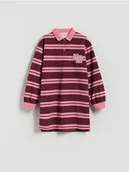 Sukienki i spódniczki dla dziewczynek - Reserved - Sukienka w paski - wielobarwny - miniaturka - grafika 1