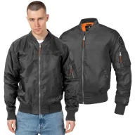 Odzież taktyczna i umundurowanie - Kurtka przejściowa Pit Bull MA1 Logo II '24 - Grafitowa M - miniaturka - grafika 1