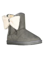 Botki damskie - Geographical Norway Botki zimowe "Opap" w kolorze szarym - miniaturka - grafika 1