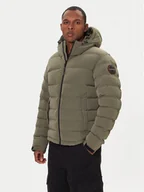 Kurtki męskie - Napapijri Kurtka zimowa A-Terez NP0A88TG Zielony Regular Fit - miniaturka - grafika 1