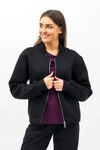 Kurtka dresowa ,,HANA czarny - Kurtki damskie Kurtka dresowa ,,HANA czarny - Kurtki damskie - miniaturka - grafika 1