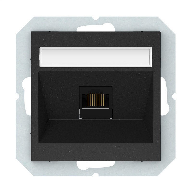 COMP. SOCKET BLACK KLRJ45-16E2-02 QR1000