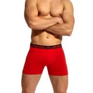 Majtki męskie - Bokserki męskie CORNETTE 503 czerwone obcisłe, XL - miniaturka - grafika 1
