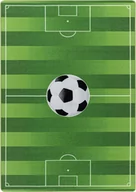 Dywany dla dzieci - Dywan dziecięcy Play antypoślizgowy zielony boisko, 100x150 cm - miniaturka - grafika 1