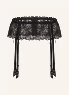 Akcesoria do bielizny - Marie Jo Pasy Do Pończoch Jane Z Ozdobnymi Perełkami schwarz - miniaturka - grafika 1