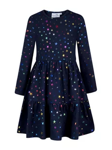 happy girls by Eisend Sukienka w kolorze granatowym - Sukienki - miniaturka - grafika 1