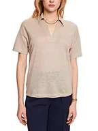 Koszulki i topy damskie - ESPRIT Collection Damska koszulka 043EO1K312, 261/LIGHT Taupe 2, XS, 261/Light Taupe 2, XS - miniaturka - grafika 1