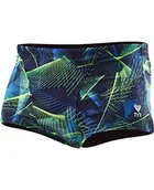 Stroje kąpielowe - TYR Axis All Over Trunk Blue kostium kąpielowy męski XXL niebieski/zielony - miniaturka - grafika 1