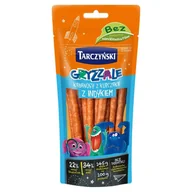 Pasztet i przetwory mięsne - Tarczyński Gryzzale Kabanoski z kurczaka z indykiem 90 g - miniaturka - grafika 1