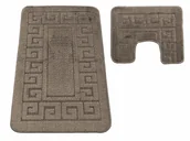 Dywaniki łazienkowe - Nowoczesny komplet dywaników do łazienki L2-M82 - miniaturka - grafika 1