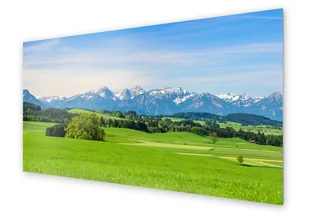 Panel kuchenny HOMEPRINT Krajobraz Alp 120x60 cm - Obrazy i zdjęcia na płótnie - miniaturka - grafika 1