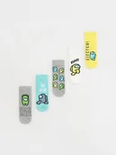 Skarpetki dla dzieci - Reserved - Skarpetki Among Us 5 pack - jasnozielony - miniaturka - grafika 1