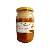 Miód - Miód Gryczany gryka zwyczajna 1200g ostrzejszy smak zapach POLSKI naturalny - miniaturka - grafika 1