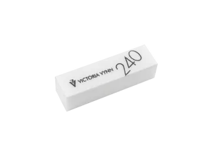 Nail Buffer Block 240, white Blok 240 - Akcesoria do paznokci - miniaturka - grafika 1