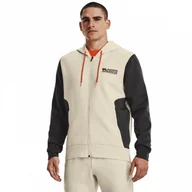Bluzy sportowe męskie - Męska bluza treningowa UNDER ARMOUR UA Summit Knit FZ HD - miniaturka - grafika 1