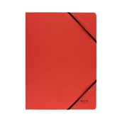 Teczki i skoroszyty - Teczka gumka A4 czerwona Recycle Leitz - miniaturka - grafika 1