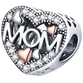 Charmsy - Charms do Pandora - CHARMS SERCE MOM - miniaturka - grafika 1