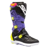 Buty motocyklowe - Buty Cross Sidi Crossfire 3 SRS 2026 Fioletowy/Czarny/Fluorescencyjny Żółty46 - miniaturka - grafika 1