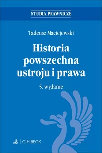 Historia powszechna ustroju i prawa - E-booki - prawo Historia powszechna ustroju i prawa - E-booki - prawo - miniaturka - grafika 1