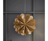 Ozdoby bożonarodzeniowe - Markslöjd 705948 - Dekoracja bożonarodzeniowa MARAVILLA 1xE14/25W/230V śr. 45 cm złota - miniaturka - grafika 1