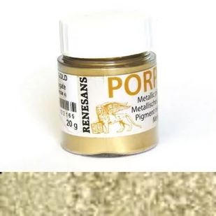 Porporina pigment metaliczny bogate złoto 20g Renesans - Decoupage - miniaturka - grafika 1