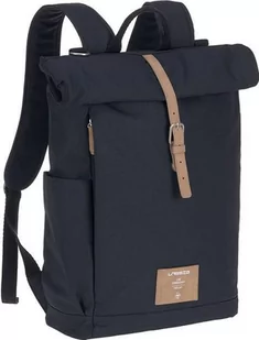Lassig Plecak dla mam z akcesoriami Rolltop Backpack night blue (Green Label) - Torby i organizery dla mam - miniaturka - grafika 1